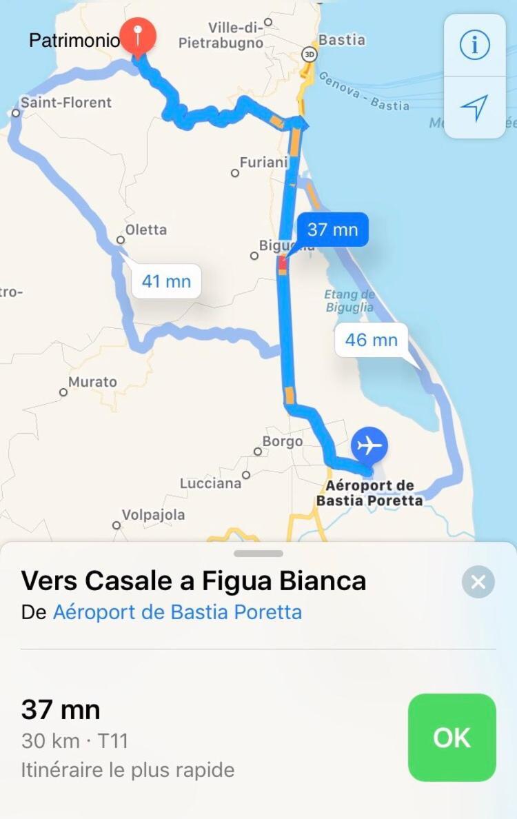 Casale A Figa Bianca Lägenhet Patrimonio Exteriör bild